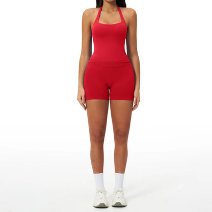 2 Piece Short Vest Set
