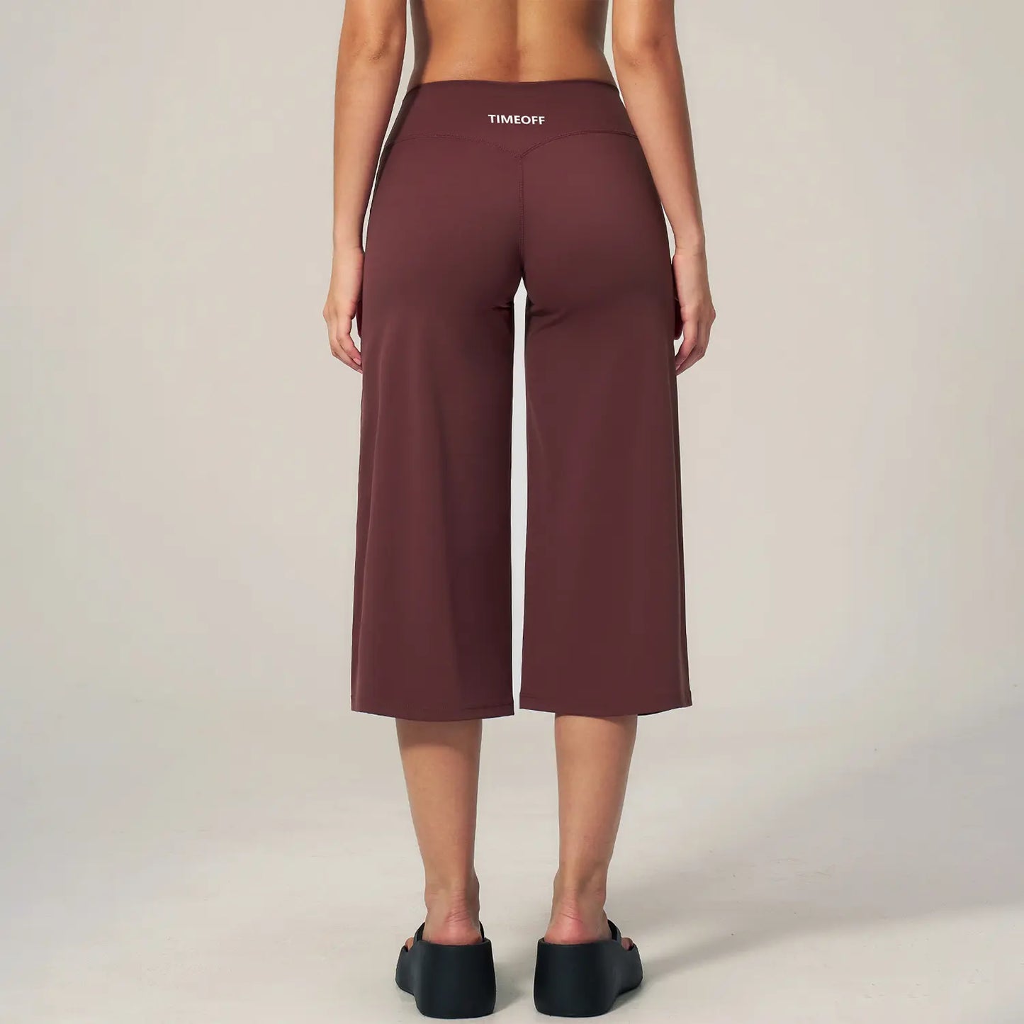 TIMEOFF Women'S 2 Piece Outfit, Square Neck Crop Cami & High Waist Wide Leg Pants Set, Soft 4-Way Stretch Fabric for Gym & Casual Loungewear, Women'S Clothes, Outfits