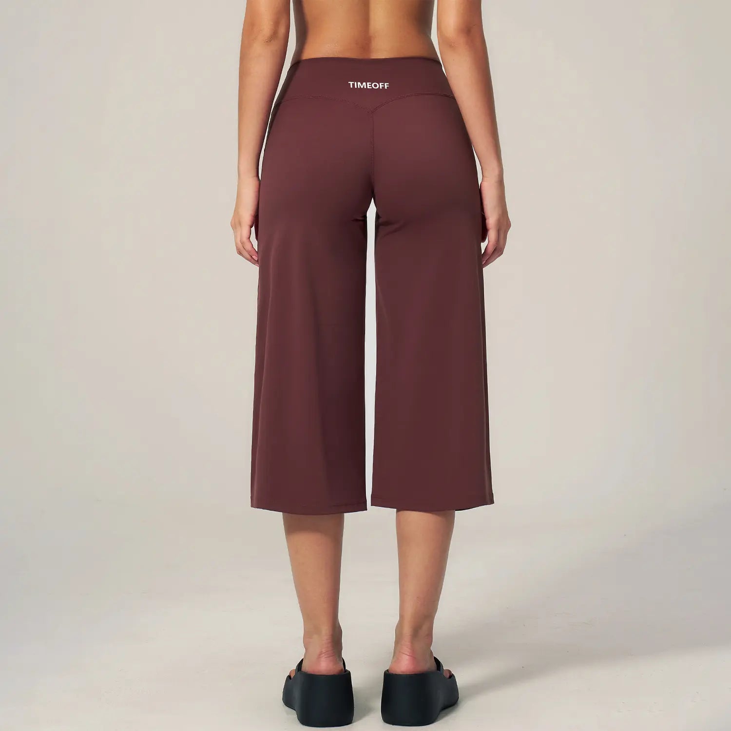 TIMEOFF Women'S 2 Piece Outfit, Square Neck Crop Cami & High Waist Wide Leg Pants Set, Soft 4-Way Stretch Fabric for Gym & Casual Loungewear, Women'S Clothes, Outfits