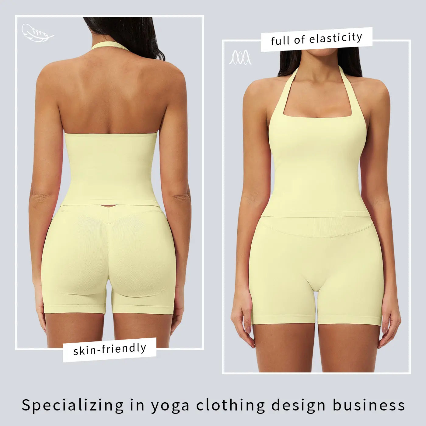 2 Piece Short Vest Set